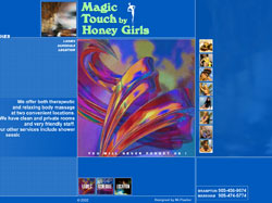 Разработка сайта фирмы HONEY GIRLS